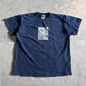 90s Vintage Jnco Think When You Drink Navy T Shirt Size XL